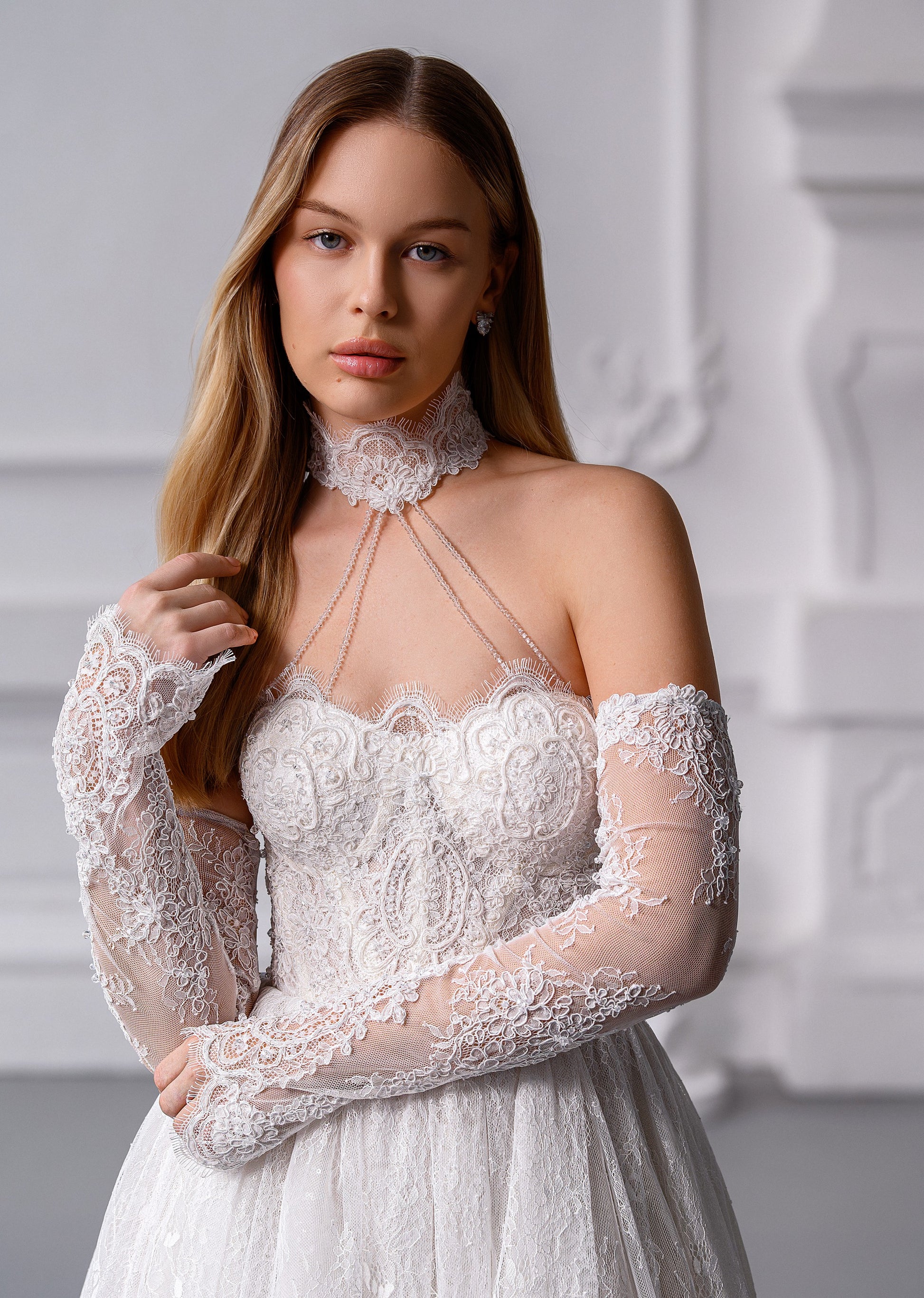 NOLA GREY - MIDI  DRESS -  MARTINA WHITE