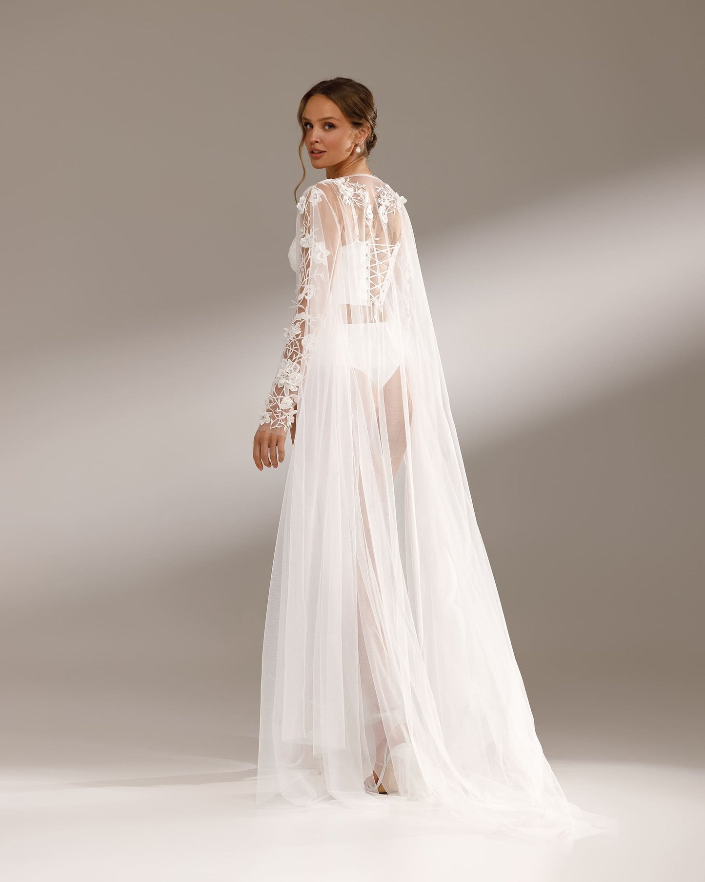 NOLA GREY - BRIDAL ROBE - BLOSSOM
