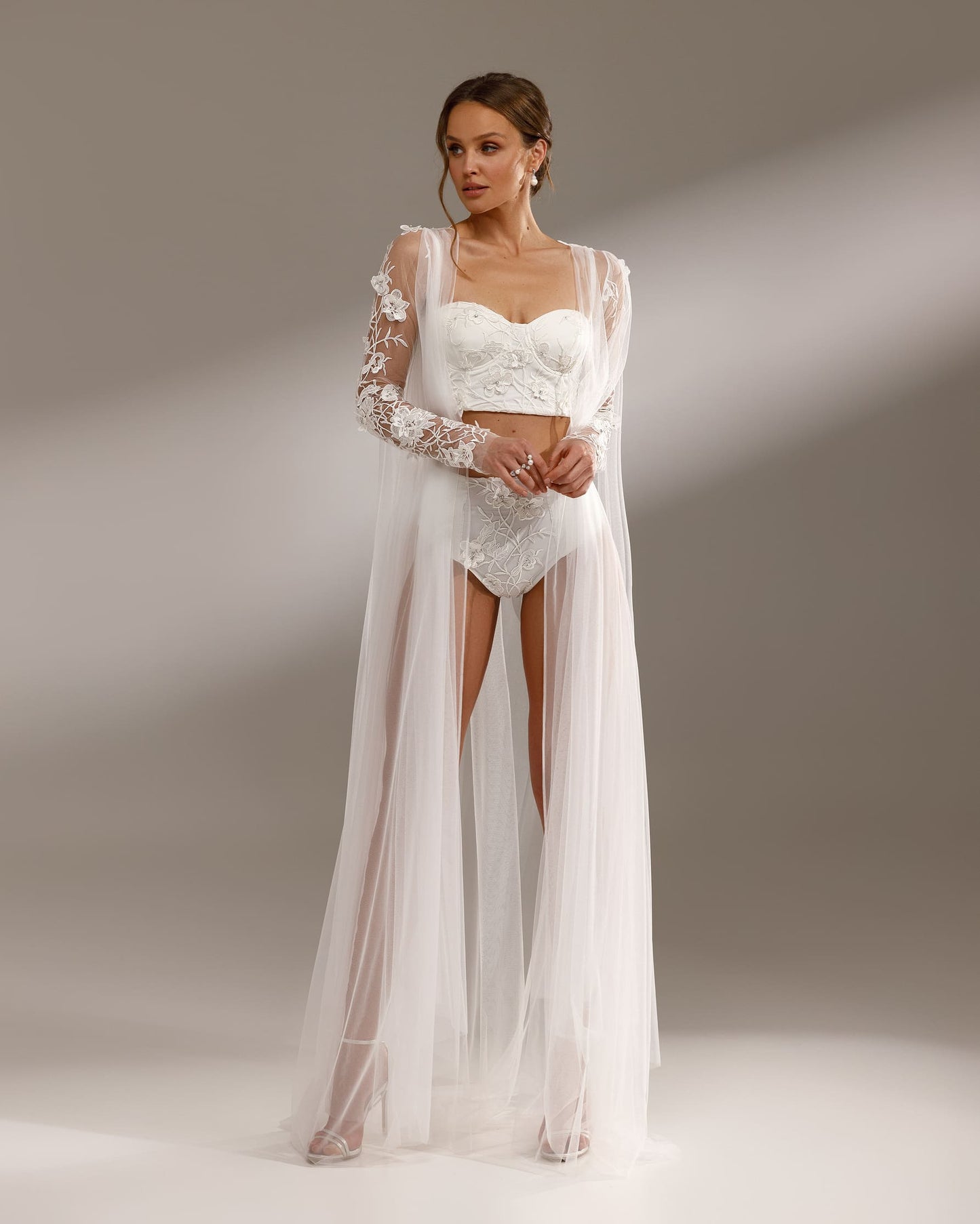 NOLA GREY - BRIDAL ROBE - BLOSSOM