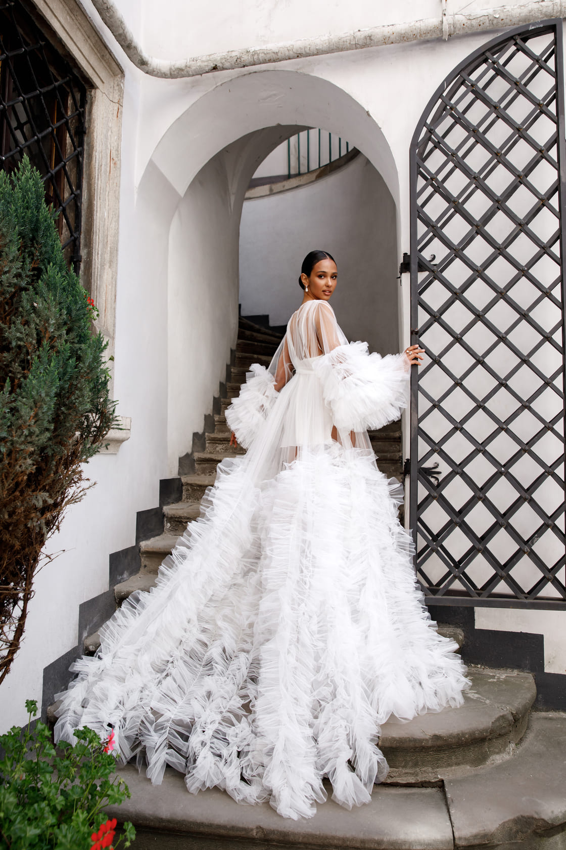 NOLA GREY - BRIDAL ROBE - MARY