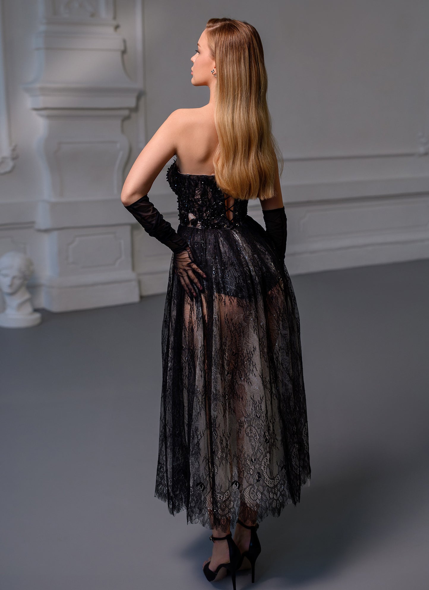 NOLA GREY - MIDI DRESS - VERONA