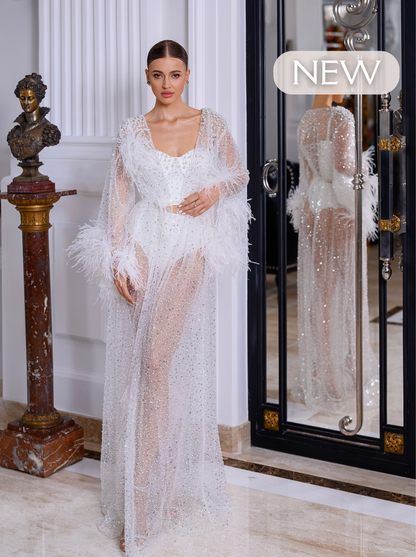 BRIDAL ROBE - TIFFANY