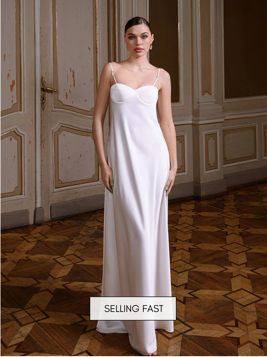 SLIP DRESS - DIANA long