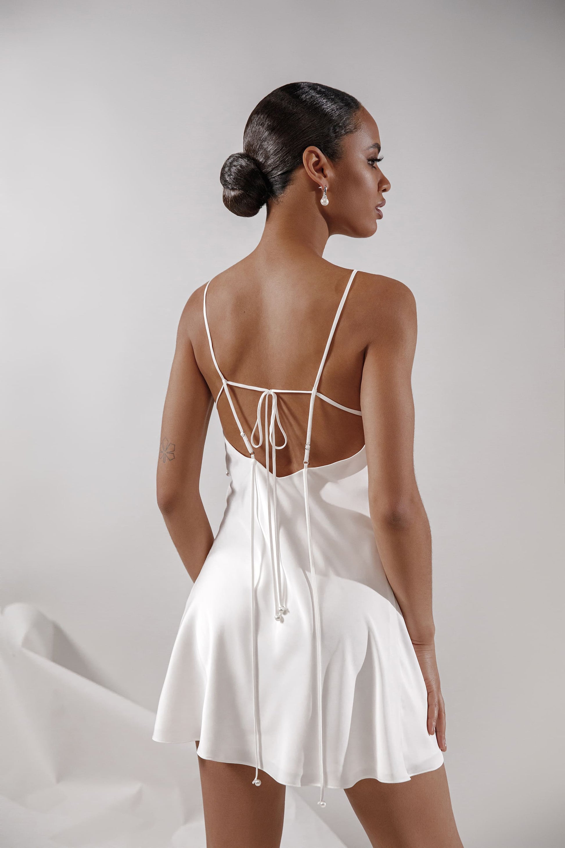 uo margo satin slip dress UO Margo Satin Slip Dress