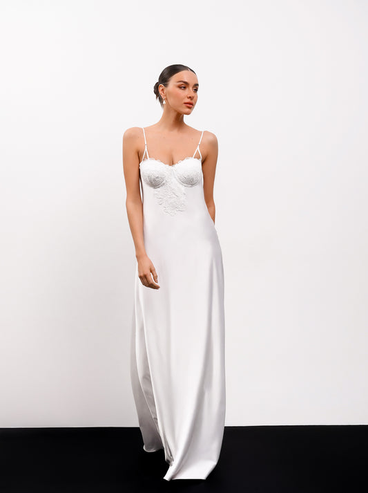 SLIP DRESS - PAOLA long