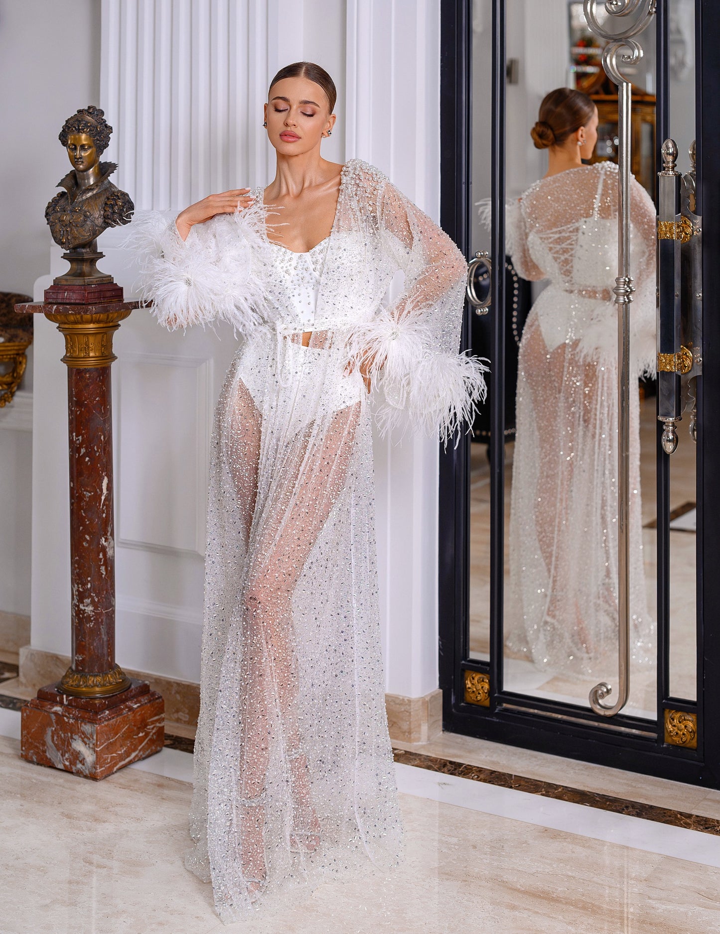 BRIDAL ROBE - TIFFANY